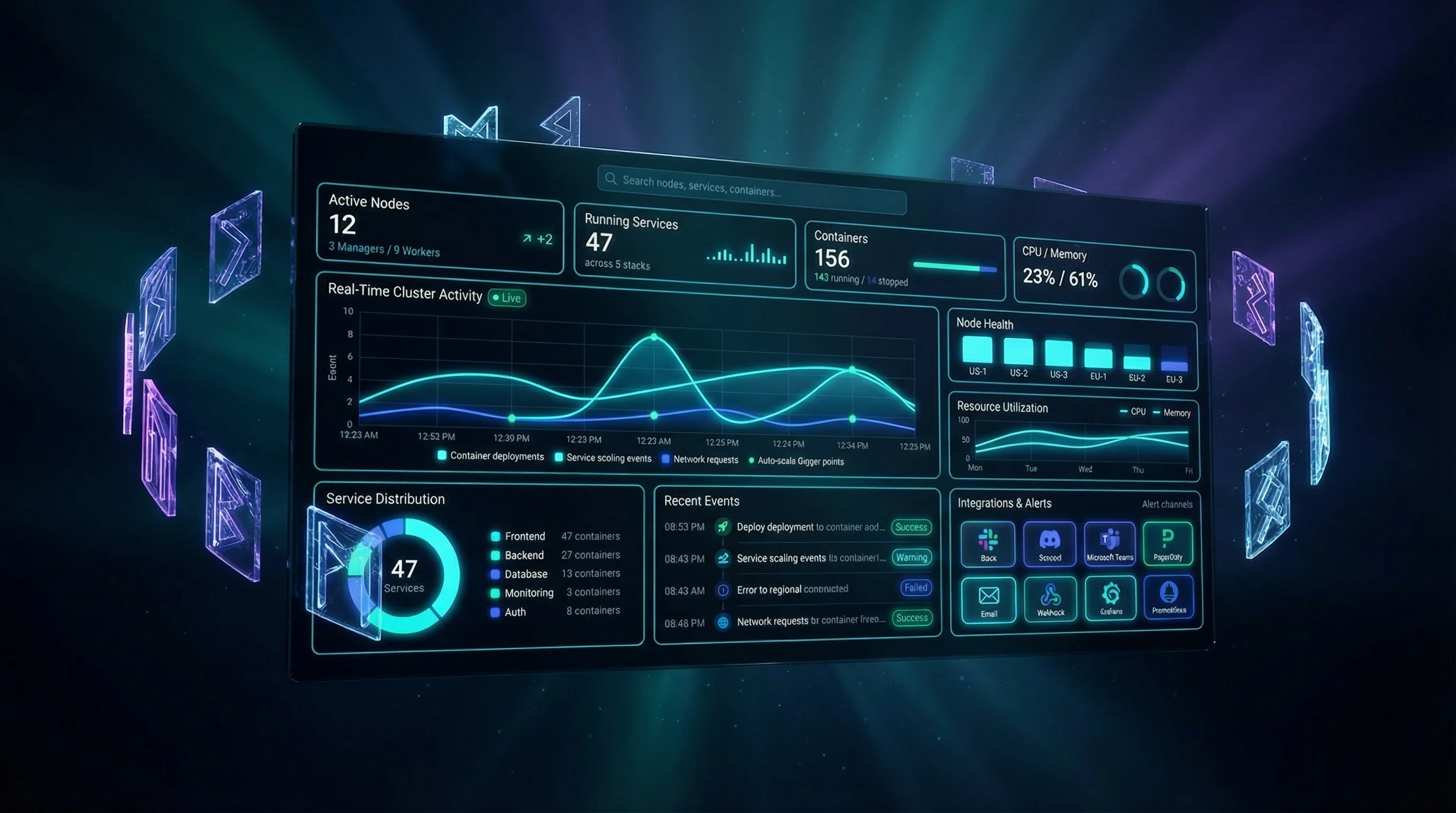 TuiMon — HTML dashboards rendered directly in your terminal with charts, gauges, and live data